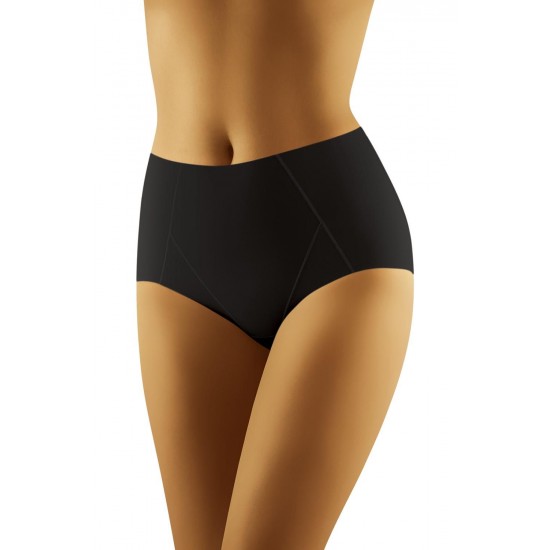 Бикини с висока талия Figi-Superia-Czarne-Czarny