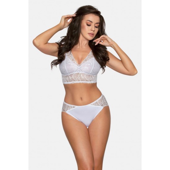 BBL182 нежни бикини, бял цвят