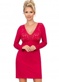 Нощница Koszula-Silvana-Long-Wine-Wine Нощница Koszula-Silvana-Long-Wine-Wine