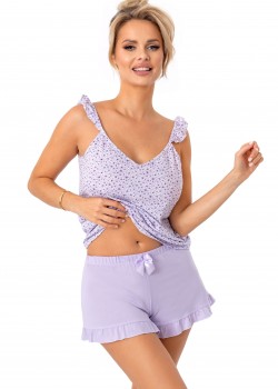Дамска пижама Piama-Fiorella-Top-Liliowy Дамска пижама Piama-Fiorella-Top-Liliowy