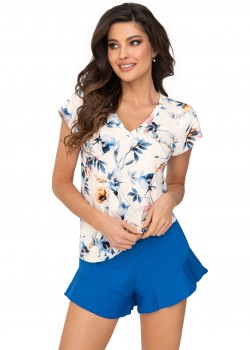 Дамска пижама Piama-Astrid-12-Cobalt-Cobalt Дамска пижама Piama-Astrid-12-Cobalt-Cobalt