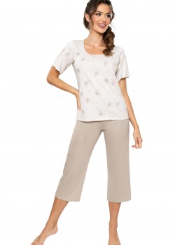 Дамска пижама Piama-Sandi-34-Beowy Дамска пижама Piama-Sandi-34-Beowy