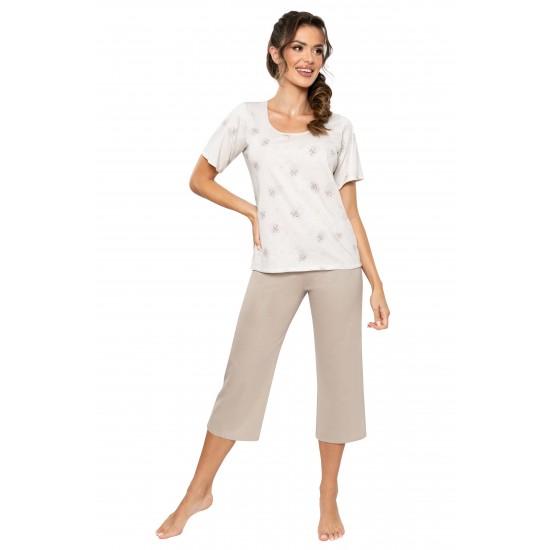 Дамска пижама Piama-Sandi-34-Beowy