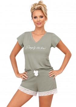 Дамска пижама Piama-Simply-12-Olive-Olive Дамска пижама Piama-Simply-12-Olive-Olive