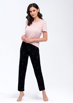 Дамска пижама Piama-Koi-Beowo-Czarna-Beowo-Czarny Дамска пижама Piama-Koi-Beowo-Czarna-Beowo-Czarny