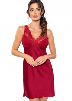 Нощница Koszula-nocna-Mari-Bordowa-Bordowy Нощница Koszula-nocna-Mari-Bordowa-Bordowy