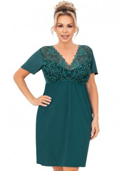 Нощница Koszula-nocna-Melania-Plus-Green-Zielony Нощница Koszula-nocna-Melania-Plus-Green-Zielony