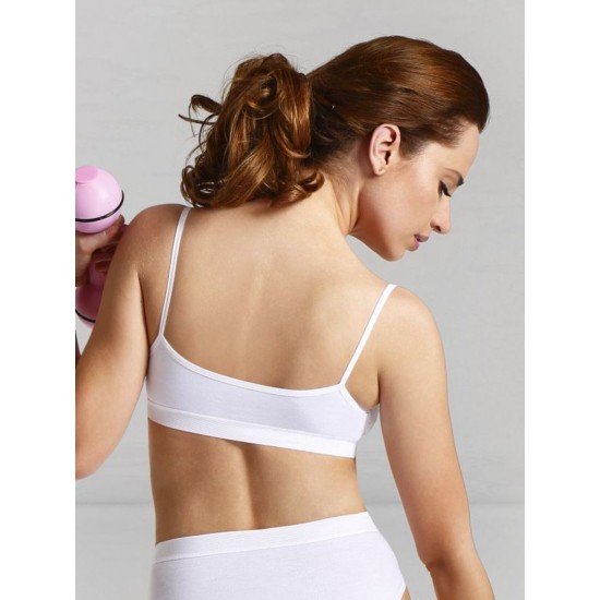 Дамски спортен топ в черен цвят STELLA Дамски спортен топ в черен цвят STELLA