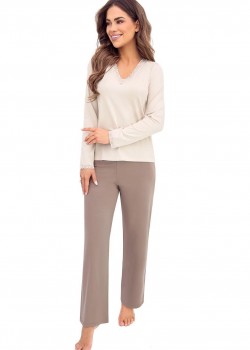 Дамска пижама Piama-Daphne-Long-Beowa-Beowy Дамска пижама Piama-Daphne-Long-Beowa-Beowy