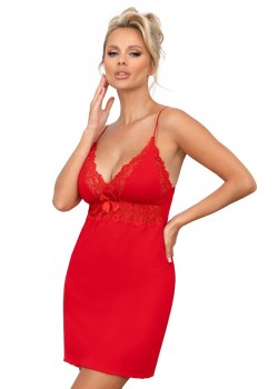 Нощница Koszula-nocna-Ally-Czerwona-Czerwony Нощница Koszula-nocna-Ally-Czerwona-Czerwony