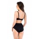 Бикини с висока талия в черен цвят 19057
