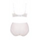 Сутиен с меки чашки в бял цвят 19057