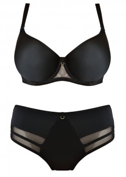 Подплатен сутиен за голям бюст в бежово 19061 