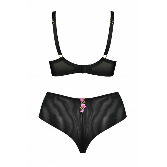 Сутиен с меки чашки тип бриджитка Rose 19093