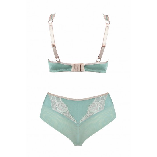 Микрофибърни бразилиани в цвят мента 19074