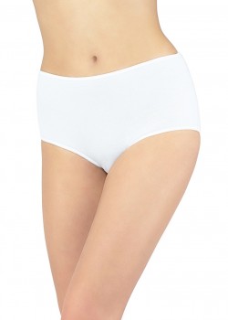 Класически бикини в бял цвят LAURA 07013