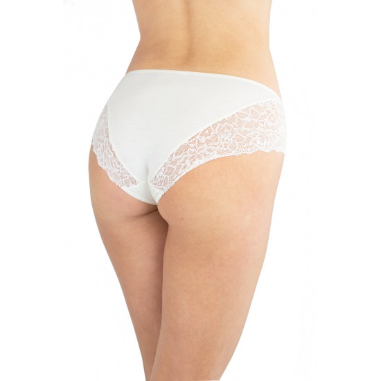 Бикини с дантела в бял цвят MISS 07024