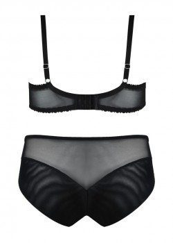 Бикини с тюл в черно и червено BOLERO 01102 Бикини с тюл в черно и червено BOLERO 01102