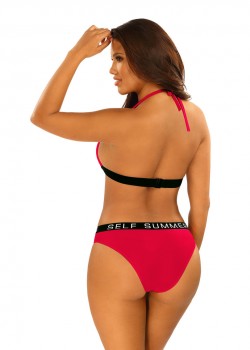 Червен бански от две части MIAMI Червен бански от две части MIAMI