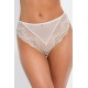 Бикини с висока талия в цвят екрю LOUIS 19195