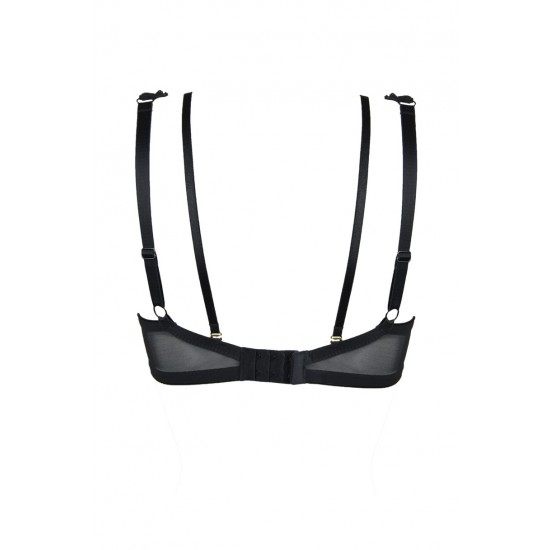 Луксозен дантелен сутиен в черен цвят JASMIN 19152