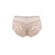 Дамски бикини с дантела в цвят мока JASMIN 19152