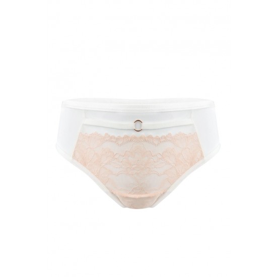 Дамски нежни бразилиани в цвят екрю COCO 19205