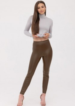 Дамски безшевен клин LEGGINGS FLEXISKIN BRĄZ Дамски безшевен клин LEGGINGS FLEXISKIN BRĄZ