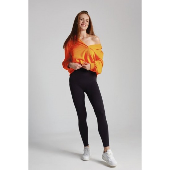 Дамски безшевен клин LEGGINGS MIRELLA LONG BLACK