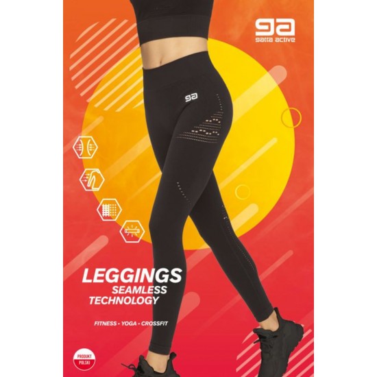 Дамски безшевен клин LEGGINGS SEAMLESS TECHNOLOGY DEEP FOREST