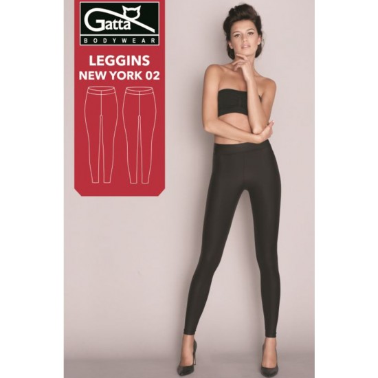 Дамски безшевен клин Leggings New York 02 CZARNY