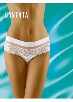 Дантелени бикини в бежово Cantata