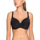 Сутиен с подплатени чашки в черен цвят Сутиен с подплатени чашки в черен цвят
