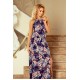 Дълга рокля с десен на цветя 191-2