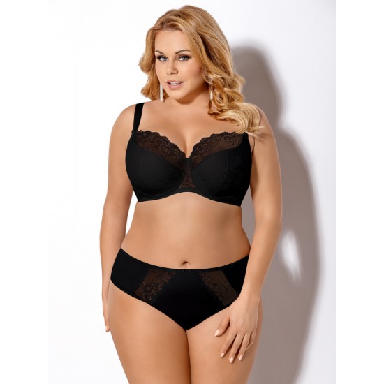 Черен сутиен за голям бюст Blanca Черен сутиен за голям бюст Blanca
