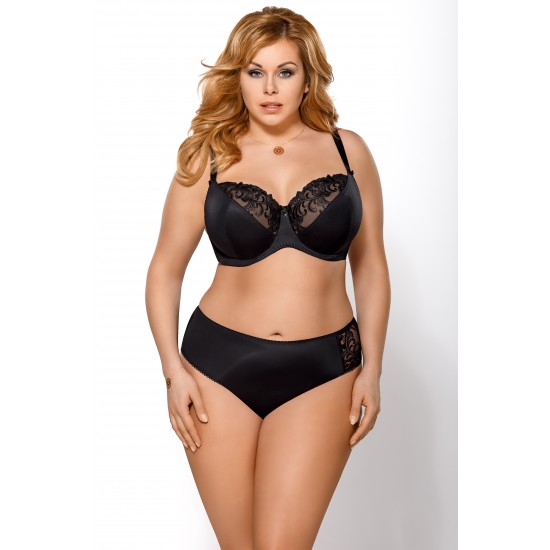 Сутиен за голям бюст в черен цвят Victoria K378 Сутиен за голям бюст в черен цвят Victoria K378