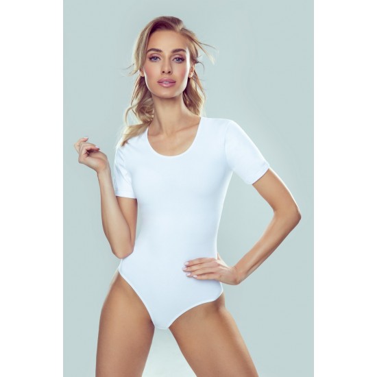 Класическо бяло боди Malwa