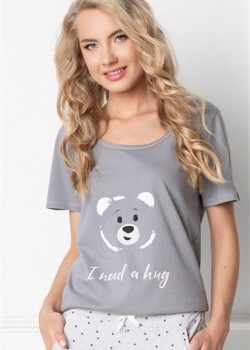 Дамска пижама в сиво Huggy Bear Дамска пижама в сиво Huggy Bear