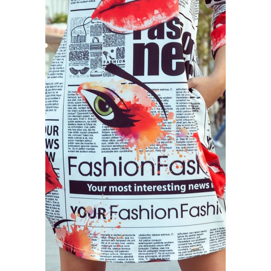 Ежедневна дамска рокля 281-1