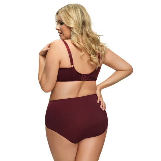 Сутиен с меки чашки в цвят бордо K516 Сутиен с меки чашки в цвят бордо K516