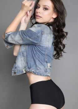 Черни лазерно изрязани бикини Bliss Maxi