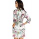 Къс цветен дамски халат Katie 01 Къс цветен дамски халат Katie 01