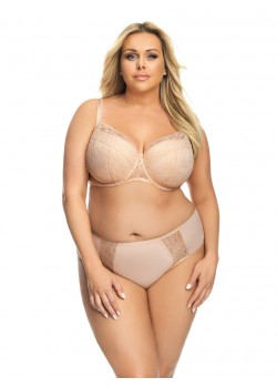 Макси бикини бразилиана в бежов цвят K484 Макси бикини бразилиана в бежов цвят K484