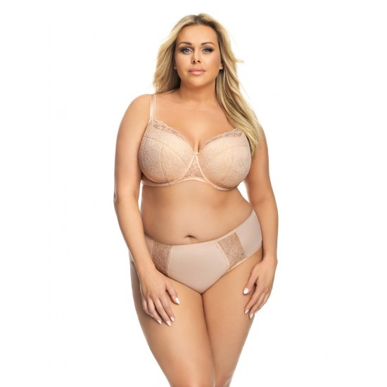 Макси бикини бразилиана в бежов цвят K484 Макси бикини бразилиана в бежов цвят K484