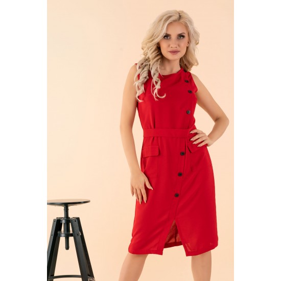 Миди рокля без ръкави Eqalisa Миди рокля без ръкави Eqalisa