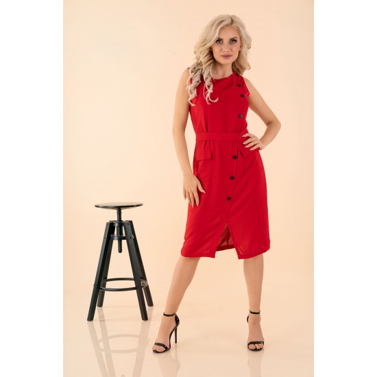 Миди рокля без ръкави Eqalisa Миди рокля без ръкави Eqalisa