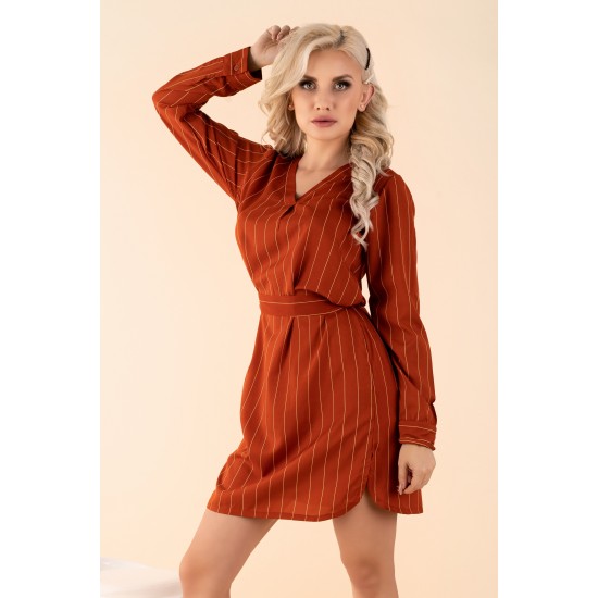 Ежедневна рокля на райета Miriae Ежедневна рокля на райета Miriae