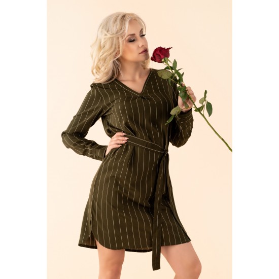 Ежедневна рокля в цвят каки Miriae Ежедневна рокля в цвят каки Miriae