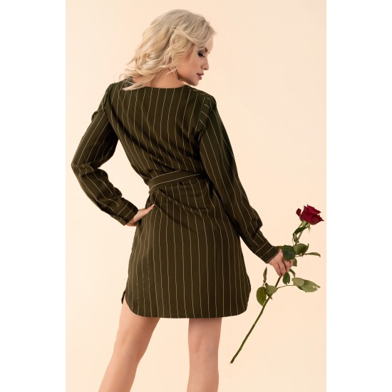 Ежедневна рокля в цвят каки Miriae Ежедневна рокля в цвят каки Miriae