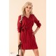 Ежедневна рокля в цвят бордо Miriae Ежедневна рокля в цвят бордо Miriae